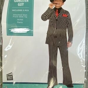 Pinstripe Gangster Costume for Kids